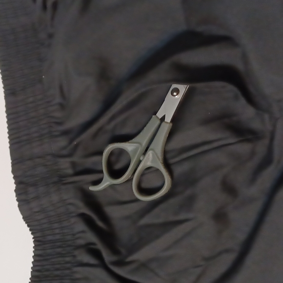 Landau Women's Essentials Relaxed Fit 2-Pocket Elastic Scrub Pants 8327 - Picture 11 of 13